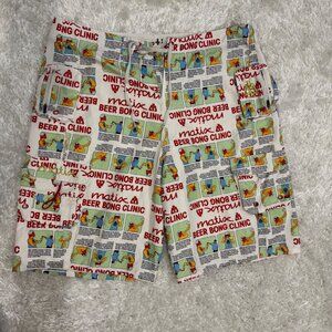 MATIX BEER BONG GUSTO Board Shorts Swim Trunks HOLSTER Mens 38